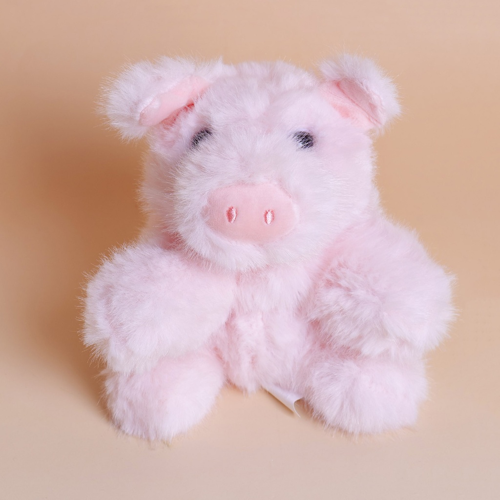 Pocket Pet Lying Pig Plush – 16cm