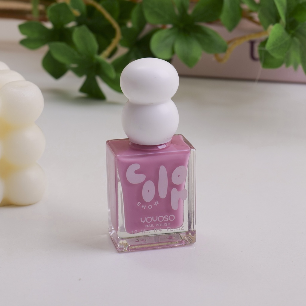 Cute Double-Ball Nail Polish - Barbie Pink