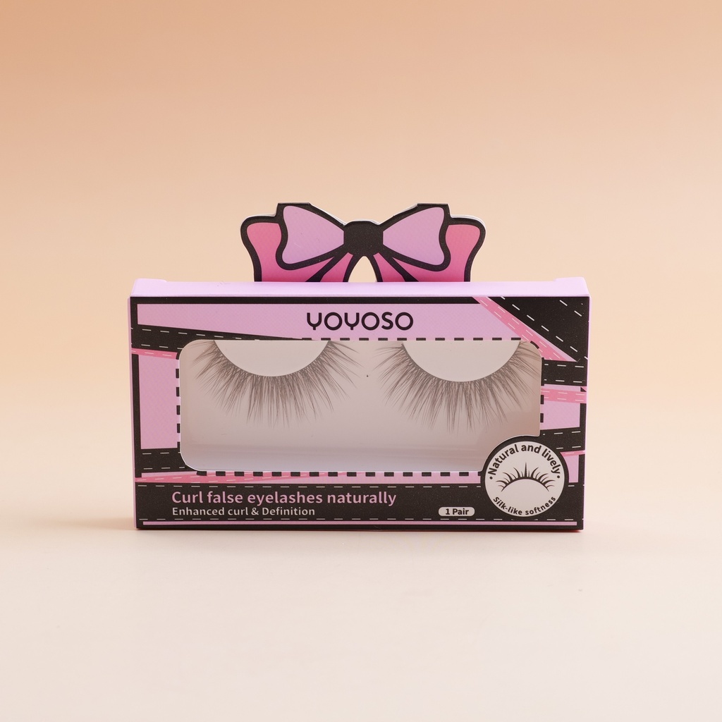 Messy and Natural False Eyelashes · 1 Pair Pack