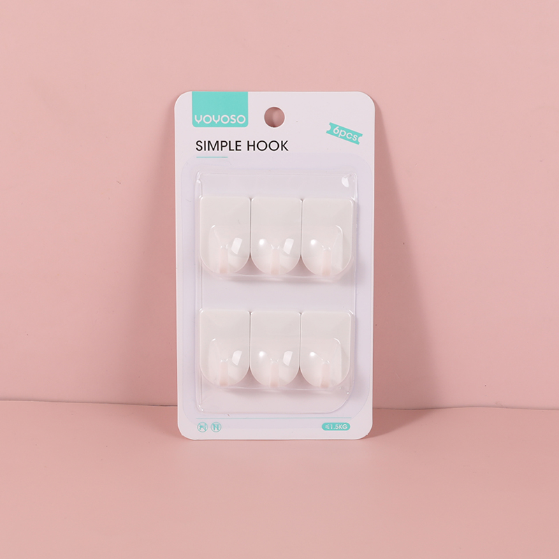Simple small U-shaped hook 6pcs