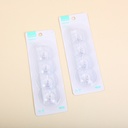 Clear frosted traceless hook 4 packs