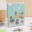 DIY Diamond Painting - Fruit Pineapple Stickers 2-in-1