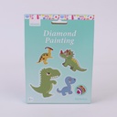 DIY Diamond Painting - Dinosaur Stickers 2-in-1