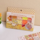 DIY Beaded Bracelet Kit - Yellow Series