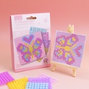 DIY Pixel Art Butterfly Ornament Set