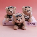 Swimming Bear Plush Keychain