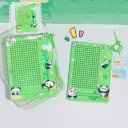 Cute Panda Magnetic Steel Ball Drawing Board (Large)