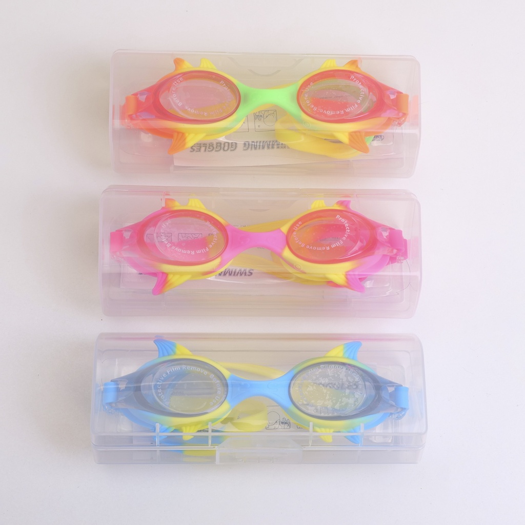 Cartoon swimming goggles for kids