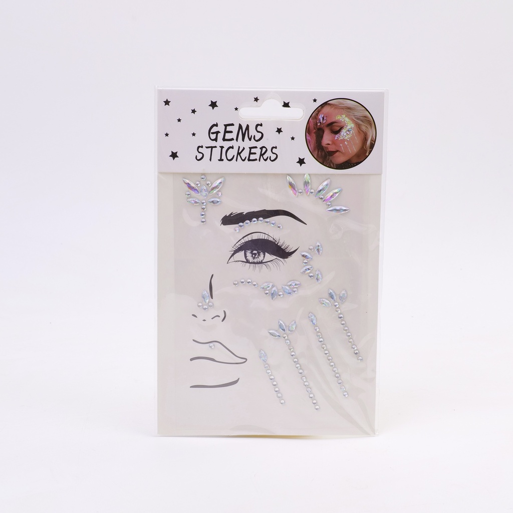 Laser Half-face Sticker 4