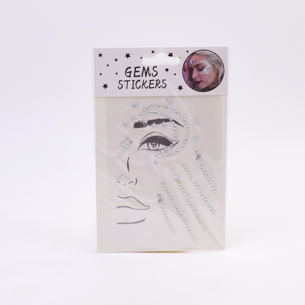 Laser Half-face Sticker 5