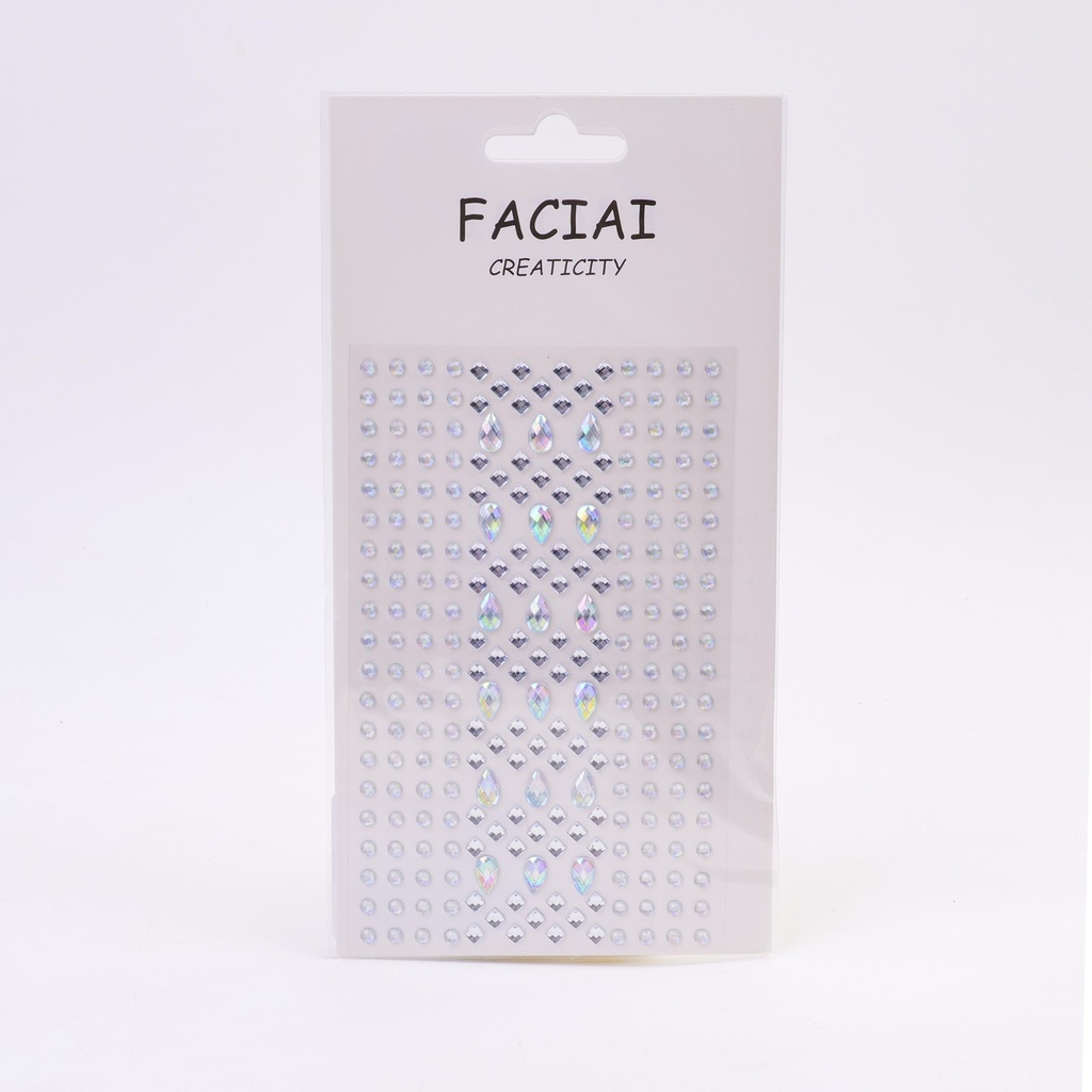 Laser Half-face Sticker 7
