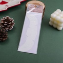 Silver Gauze Star Glow Face Stickers