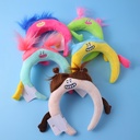 Funny monster 3D hair band