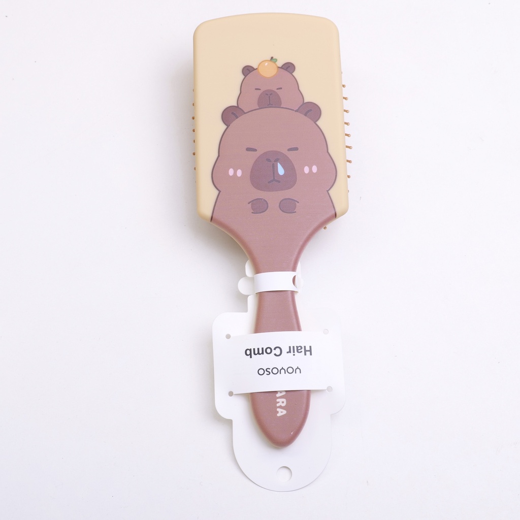 Capybara Series - Square Massage Hair Comb