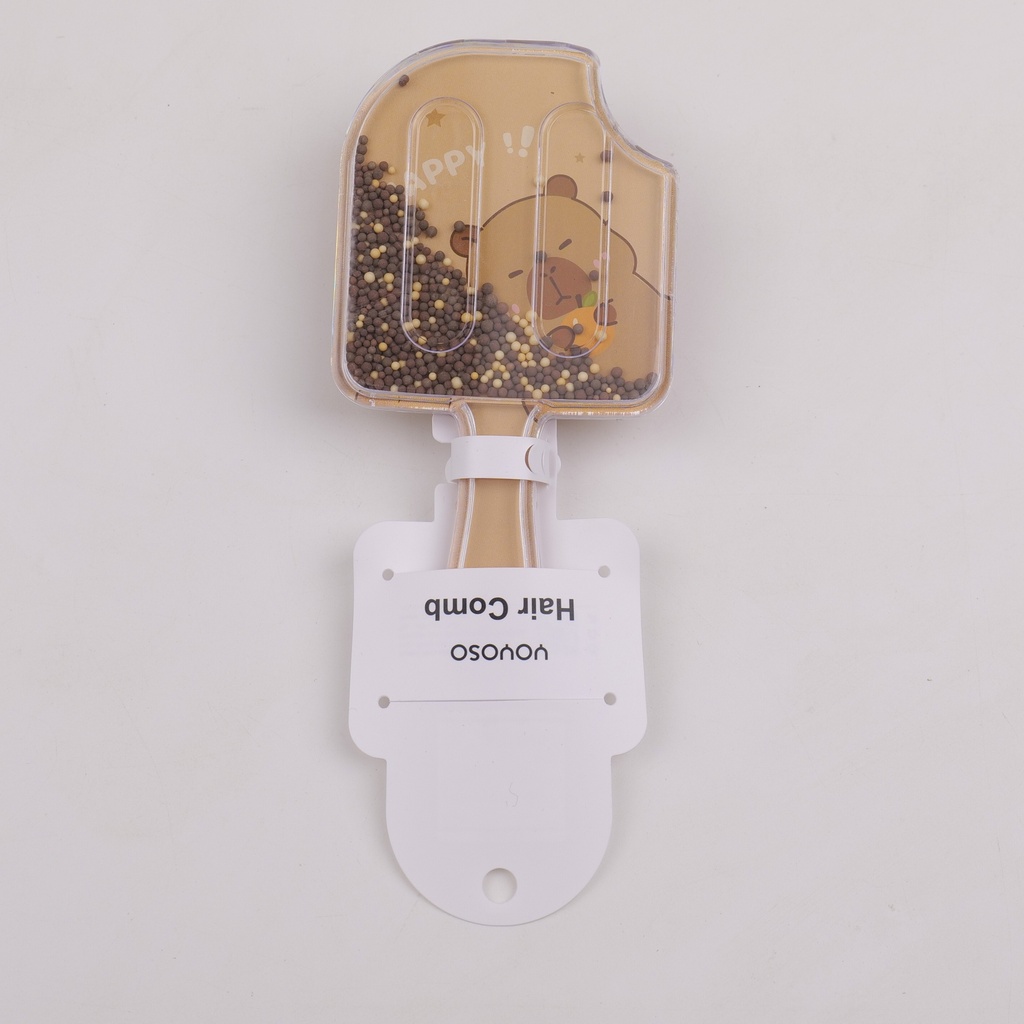 Capybara Series - Ice Cream-themed Cushion Hair Comb