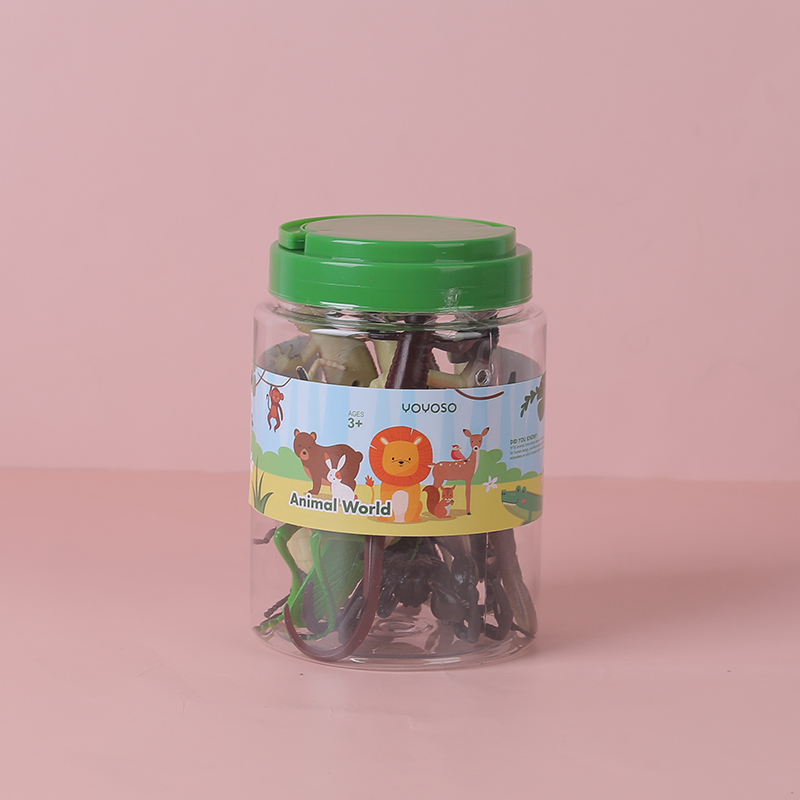 5105-10 10pcs insect animals in a barrel (1L)