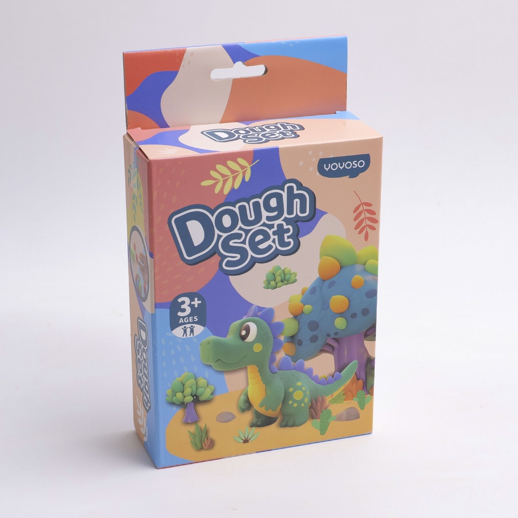 DBC018 Dinosaur-series Theme 8-color Clay