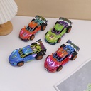 Neon Painted Pull-Back Racing Car HY-682