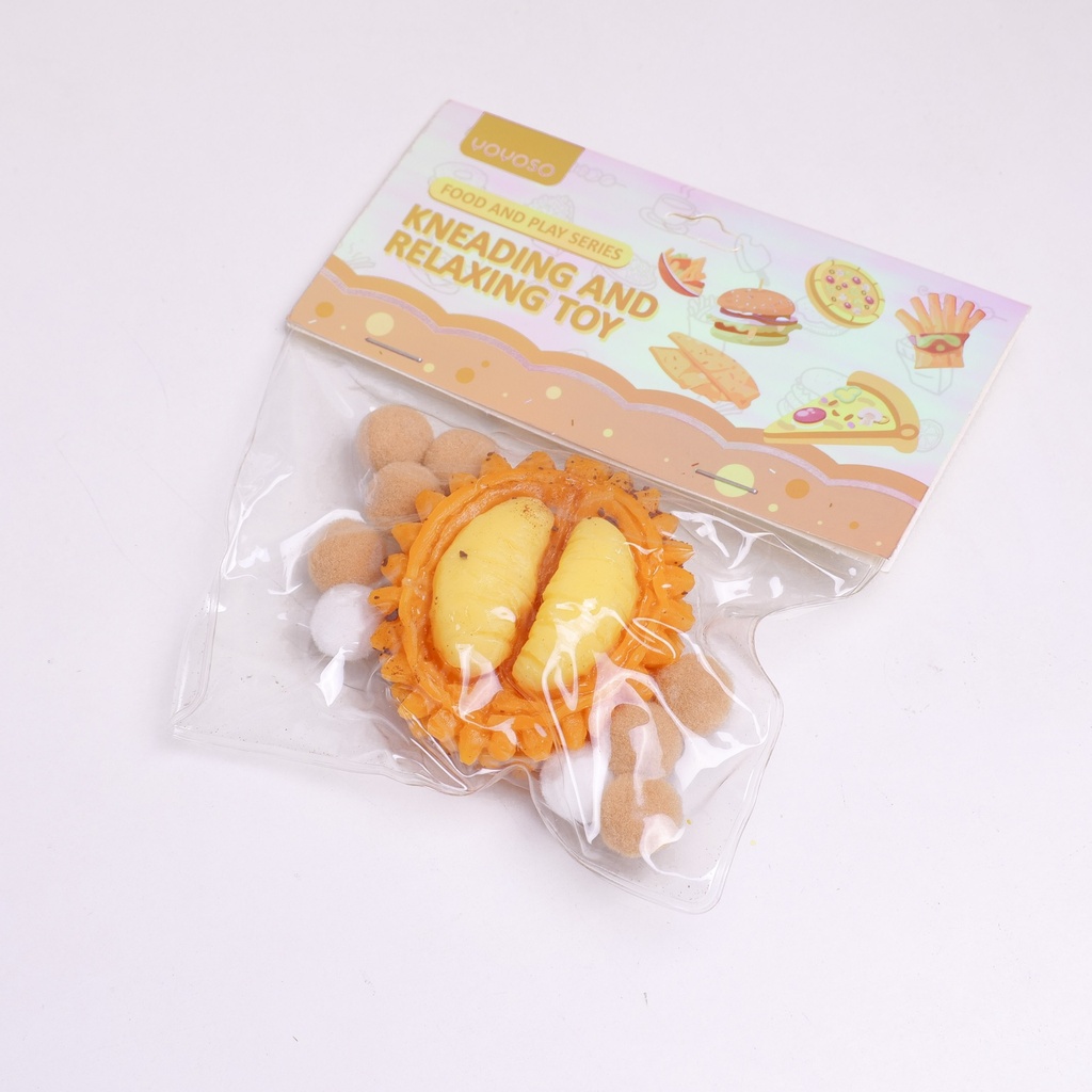 A112 Food and Play Series - durian kneading and relaxing toy