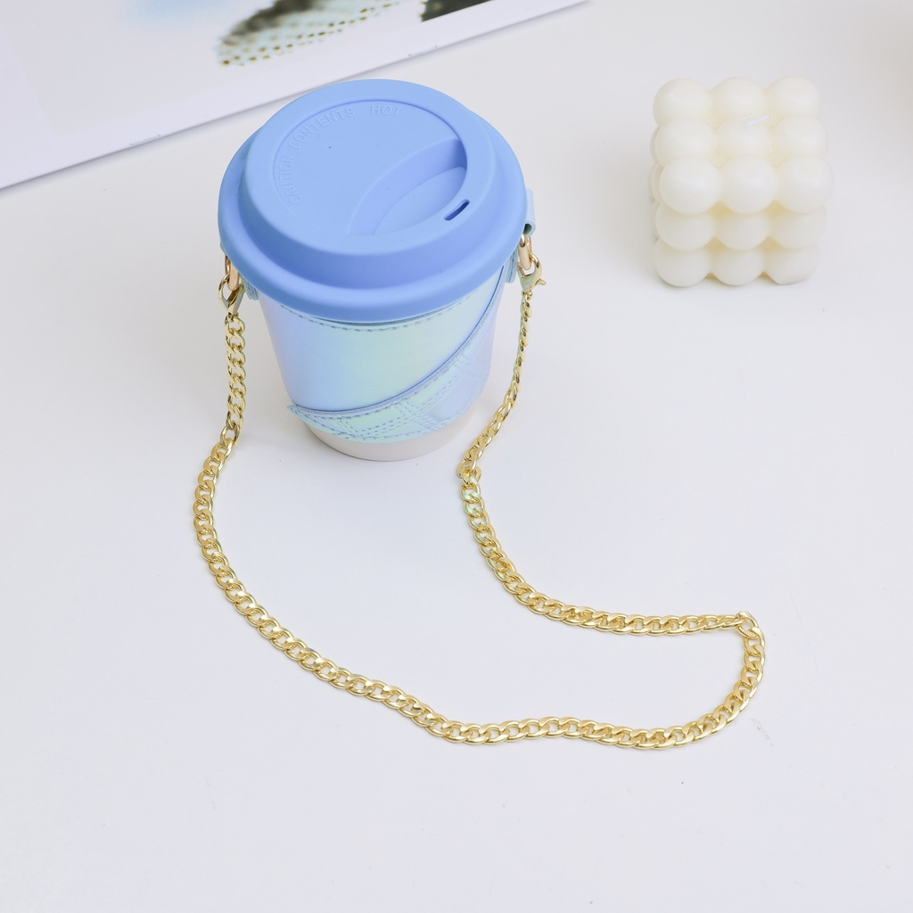 Chain mugs with two ears - Blue