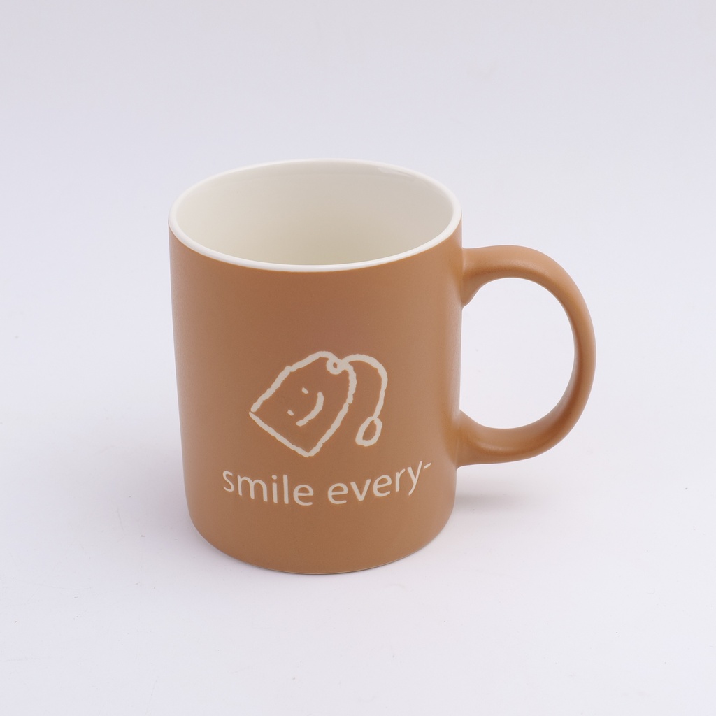 Cute 350ml mug - coffee color