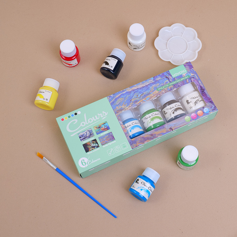 Watercolor Paint 6 Colors Can