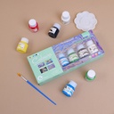 Watercolor Paint 6 Colors Can