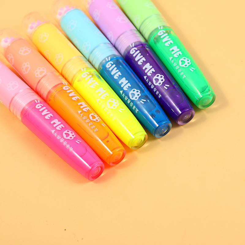 Cat's paw high capacity highlighter（including liquid)