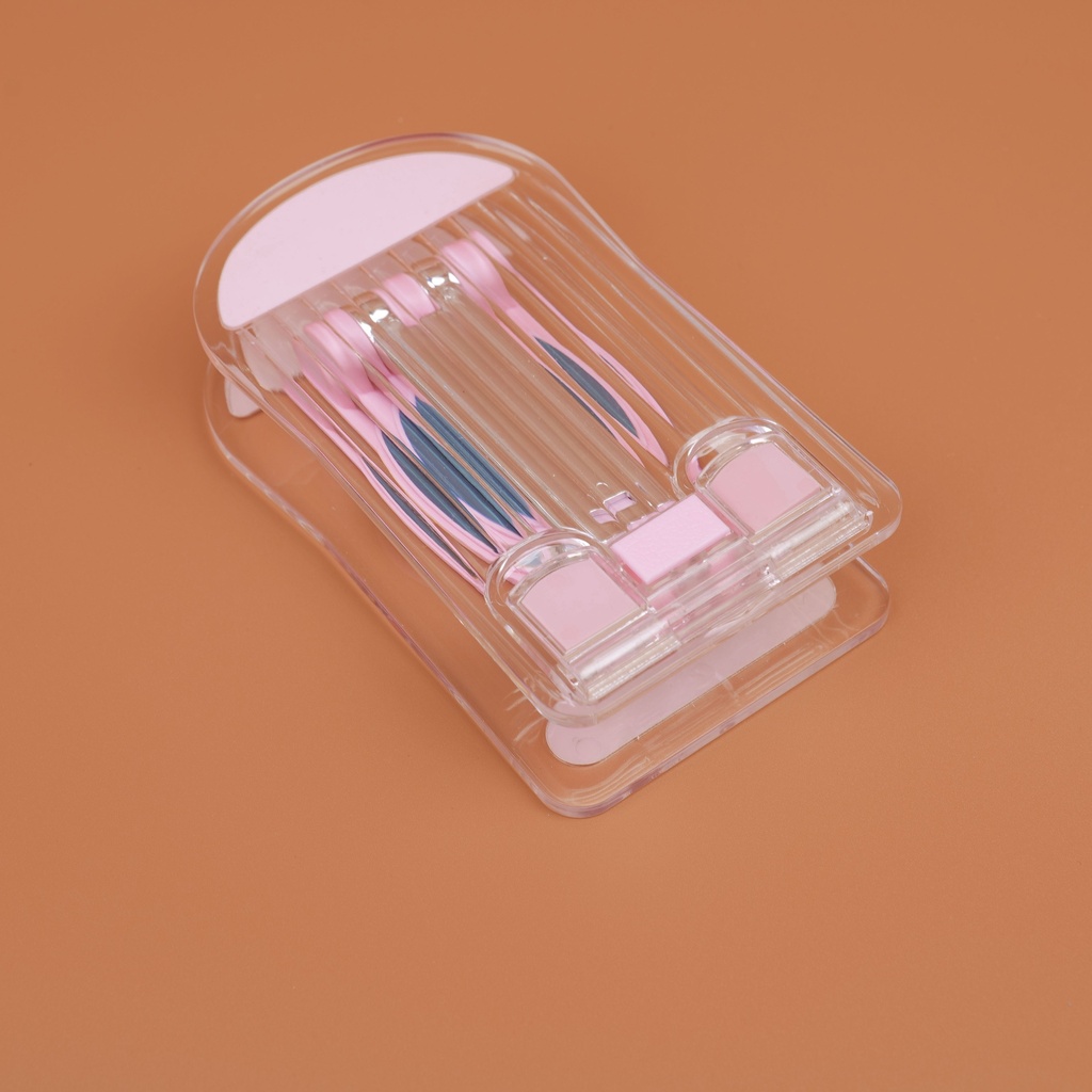 Acrylic Desktop Cell Phone Holder - Pink