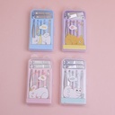 Adorable Animal-themed Manicure Set (7 Pieces)