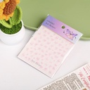 Blush Bow Enchantment Nail Stickers