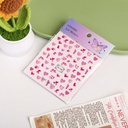 Candy Heart  Nail Stickers