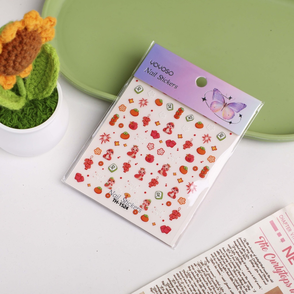 Auspicious Opulence Nail Stickers