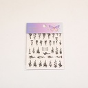 Flickering Flame Nail Stickers