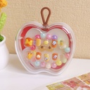 Fairyland Fun Kids Press-On Nails - Orange Honey Duck
