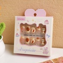 Fingertip Bakery Press-On Nails - Caramel Kitty