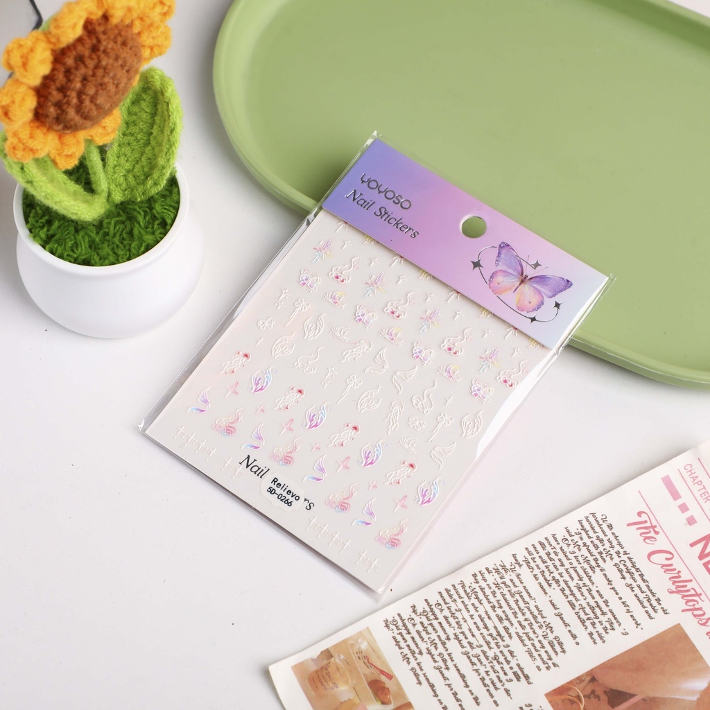 Ethereal Dreamscape Nail Stickers