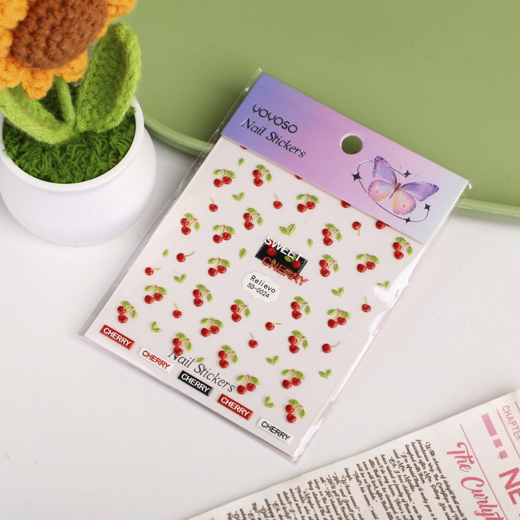 Sakura Blush Couture Nail Stickers
