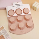 Silicone cupcake mold