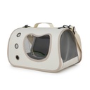 Color-blocked Handheld Pet Backpack