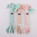 Grass-headed Man Knitted Dog Toy - 1