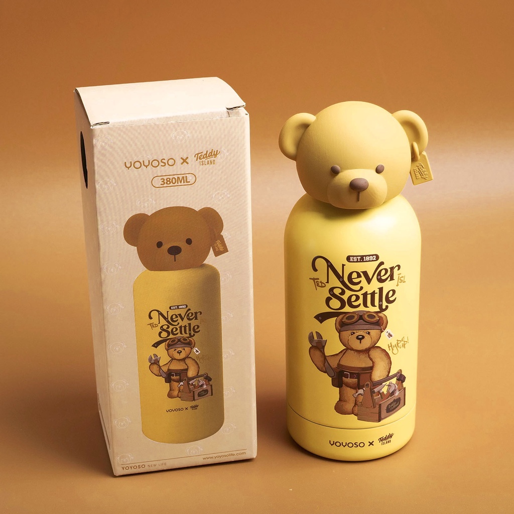 TEDDY ISLAND Series Fashion Thermos005-380ml
