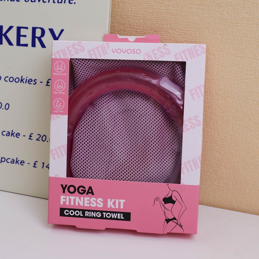 Cool ring towel yoga fitness kit