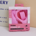 Tension strap antiperspirant headpiece yoga fitness kit