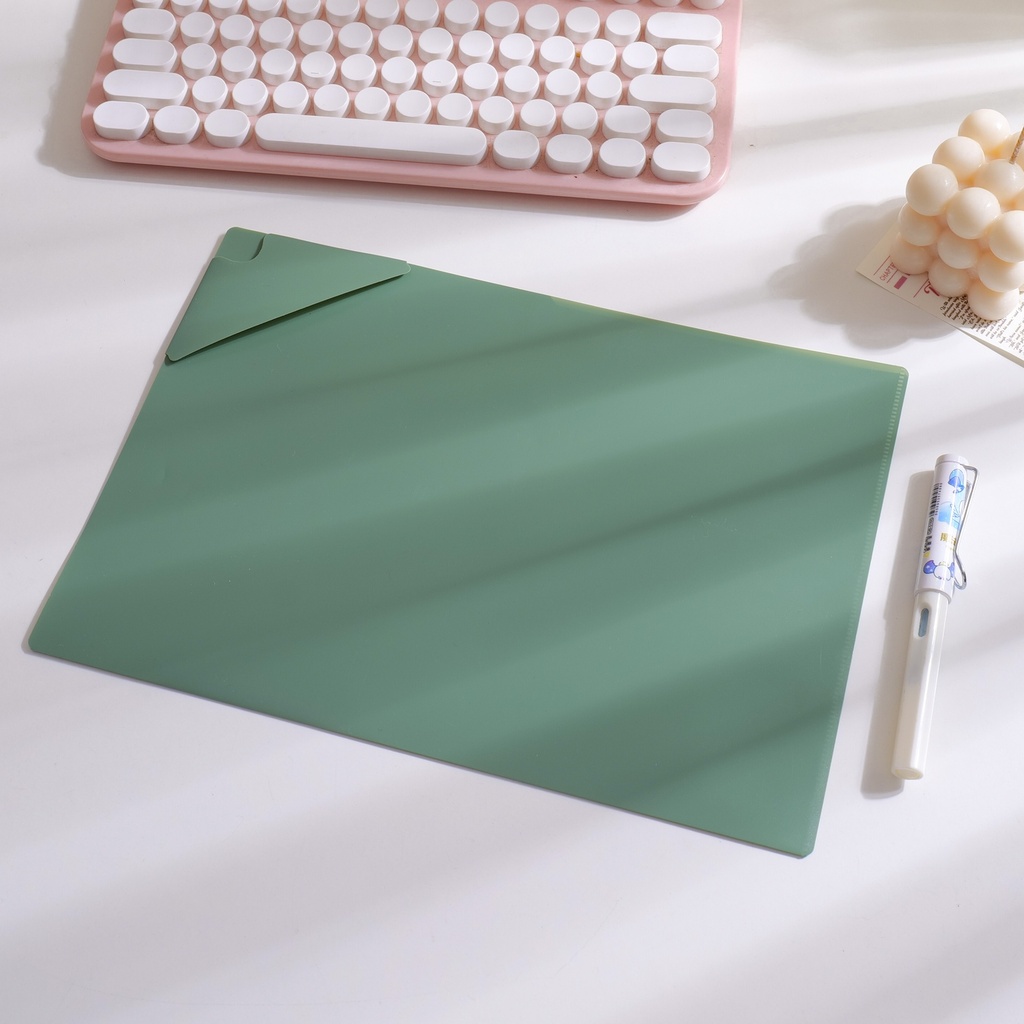 Gradient Color Series L-Shaped File Folder – Green