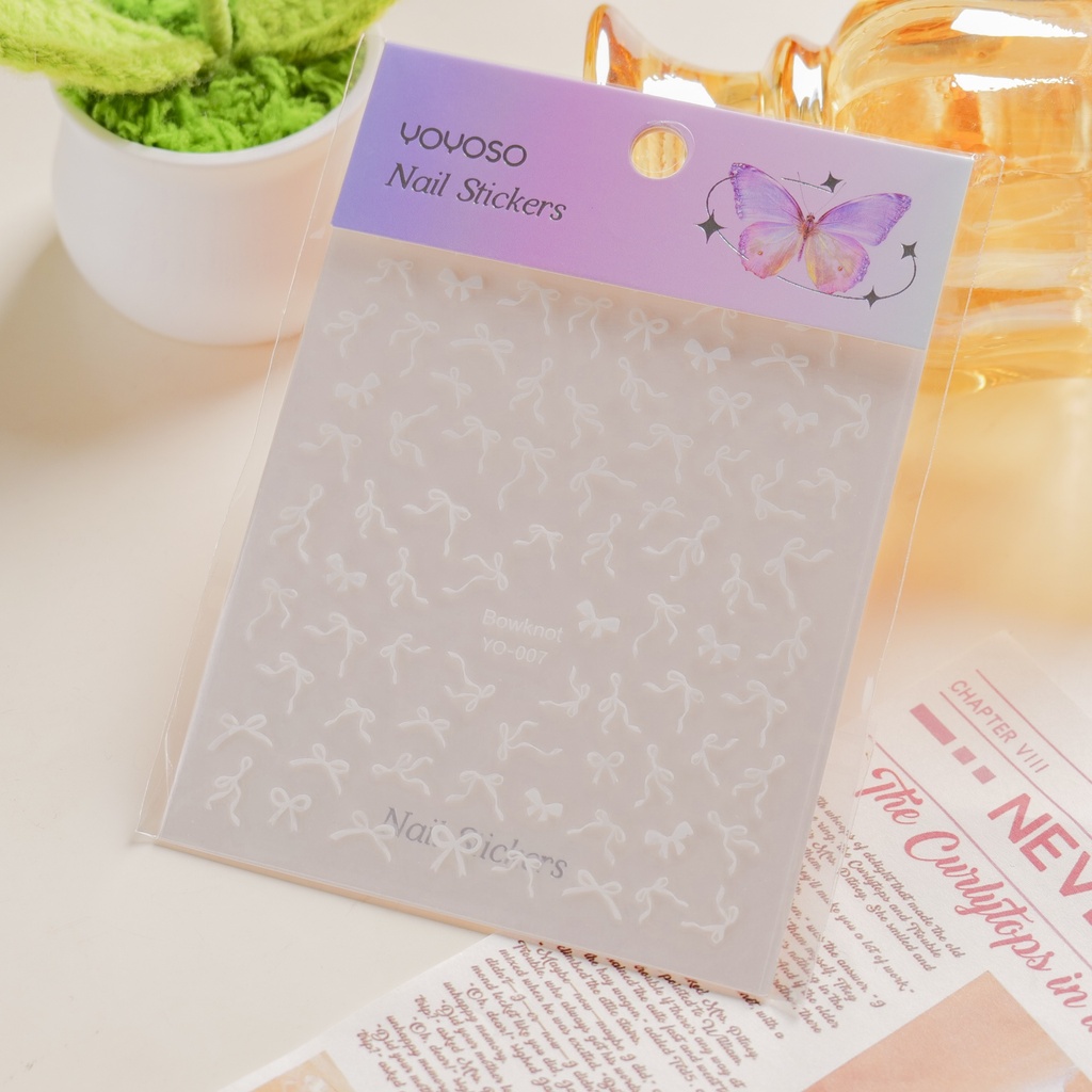 Bow Nail Stickers