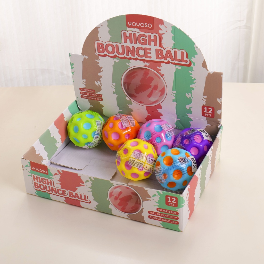 Macaron Series Textured PU High Bounce Ball 6.3cm