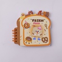 Candy Toy Series – Unique-Shaped Spiral Notebook – Colored Pages 64pcs