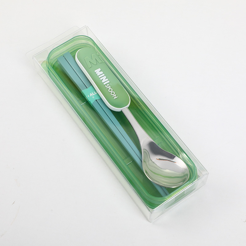 Cute rabbit spoon and fork set