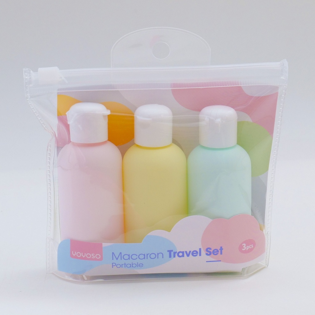 Macaron Portable Travel Set (3pcs)